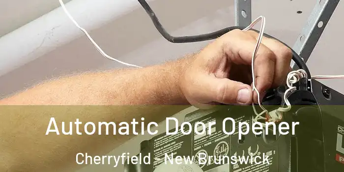 Automatic Door Opener Cherryfield - New Brunswick