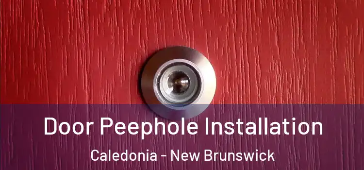 Door Peephole Installation Caledonia - New Brunswick