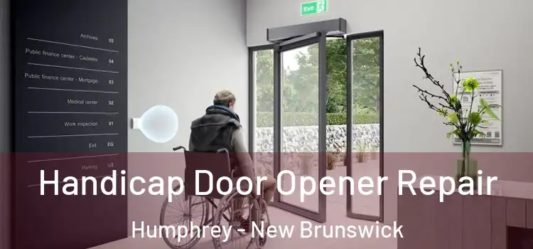 Handicap Door Opener Repair Humphrey - New Brunswick