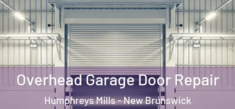 Overhead Garage Door Repair Humphreys Mills - New Brunswick