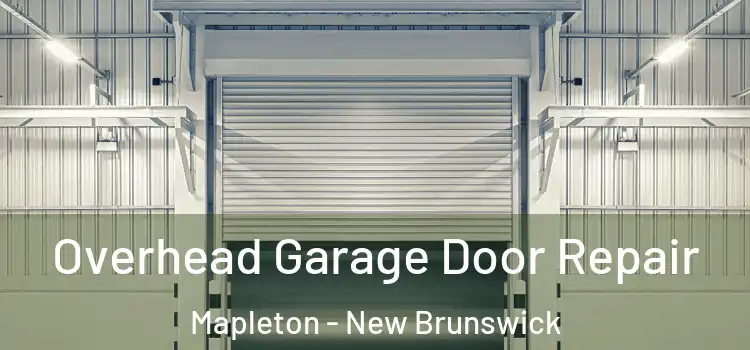 Overhead Garage Door Repair Mapleton - New Brunswick