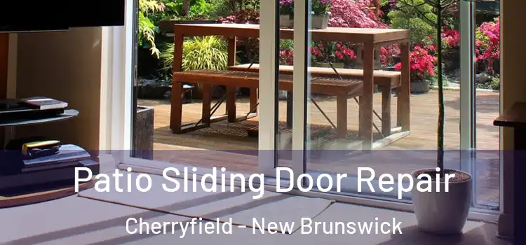 Patio Sliding Door Repair Cherryfield - New Brunswick