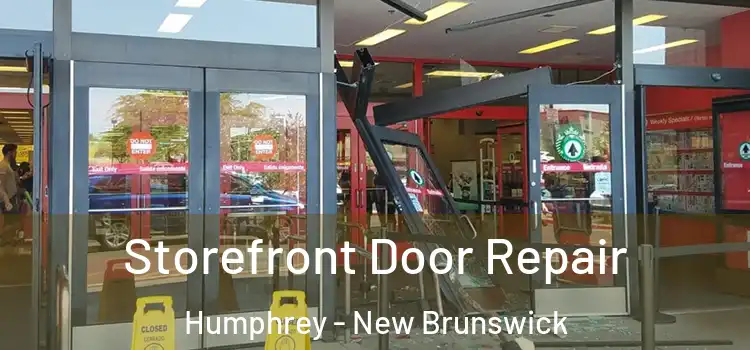 Storefront Door Repair Humphrey - New Brunswick