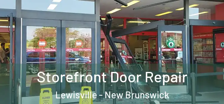 Storefront Door Repair Lewisville - New Brunswick
