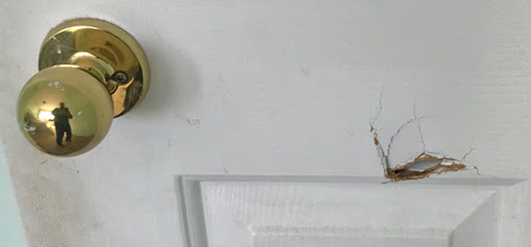 interior door hole repair Moncton