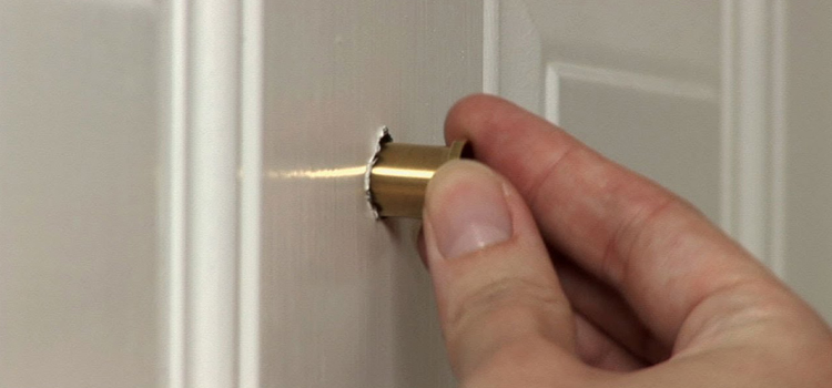 peephole door repair in Moncton