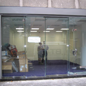 shop front door repair Moncton