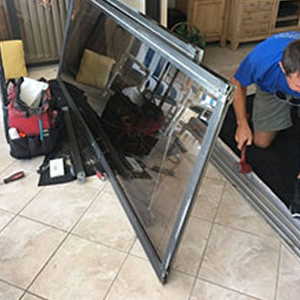 sliding glass door frame repair Moncton